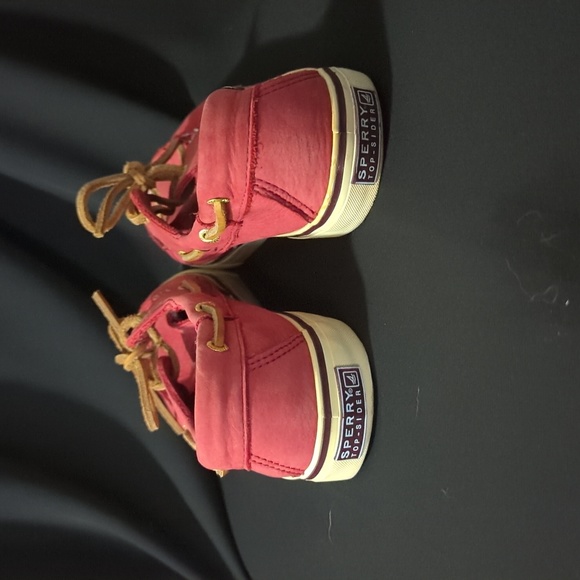 Sperry topsiders, red, size 8. Excellent condition. - Picture 5 of 11